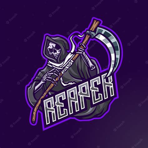 Premium Vector Reaper Mascot Logo For Esport And Sport