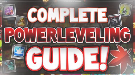 Maplestory Guide To Power Leveling 2018 Youtube
