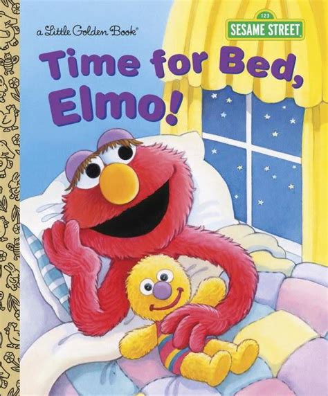 Sesame Street Time For Bed Elmo Linden Tree Books Los Altos Ca