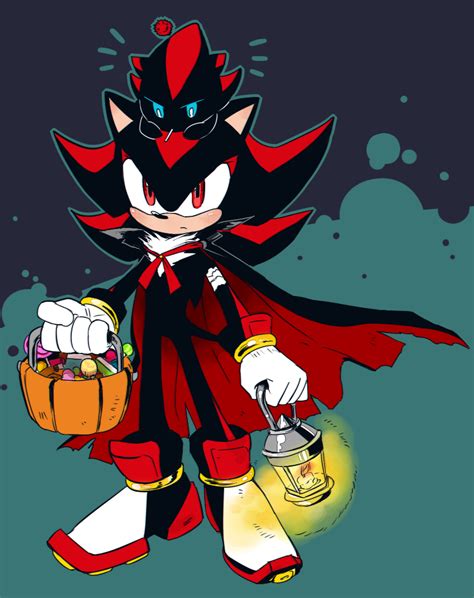 Halloween Shadow By Den255 On Deviantart Shadow The Hedgehog Sonic