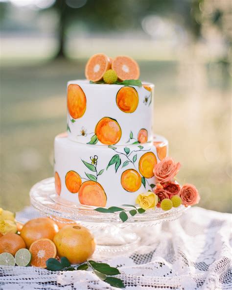 Summer Wedding Cakes That Speak To The Season Martha Stewart Weddings