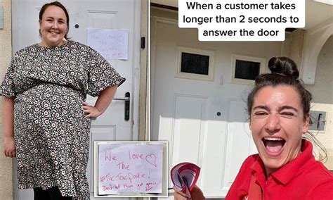 Mother To Be PRAISES TikTok Postwoman Who Sparked Outrage By Giving Her