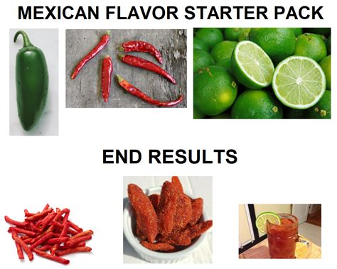 Mexican Flavor Starter Pack Rstarterpacks