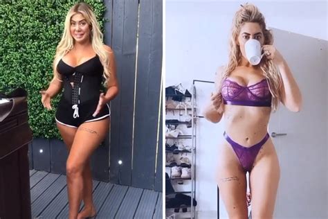 chloe ferry reveals incredible 2st weight loss in before and after