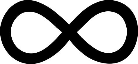 Black Infinity Symbol Infinity Symbol Infinity Transparent Images And