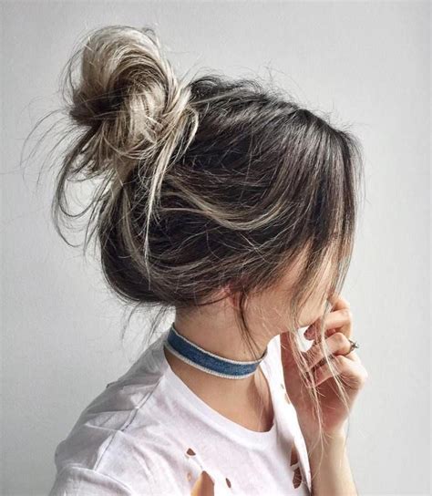 10 Easy Messy Bun For Thin Hair Fashionblog