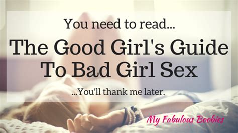 what i m reading now the good girl s guide to bad girl s sex