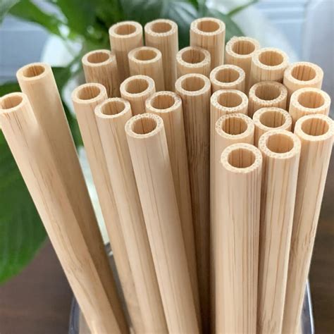 Eco Friendly Natural Bamboo Straw Drinking Straws Manufacturer Bamboo Homeware