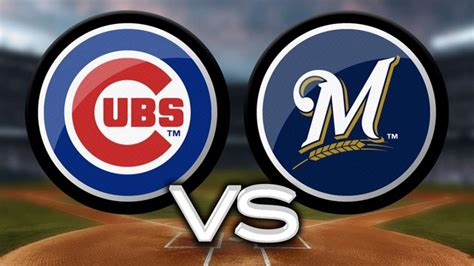 Brewers Open 4 Game Series At Home Against Cubs Wausau Pilot And Review