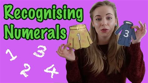 Recognising Numbers Teach Your Child About Numbers Youtube