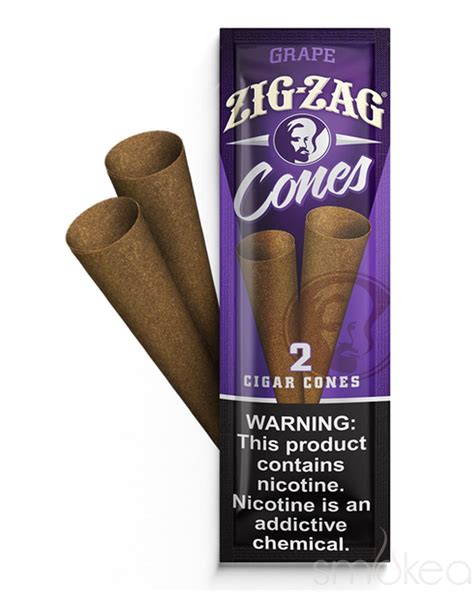 Zig Zag Pre Rolled Cone Blunt Wraps Smokea