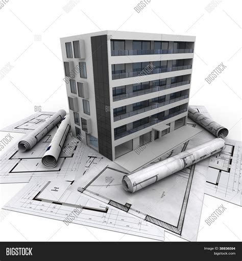 3d Rendering Modern Image And Photo Free Trial Bigstock