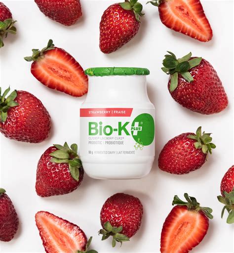 Drinkable Dairy Probiotic Strawberry Bio K
