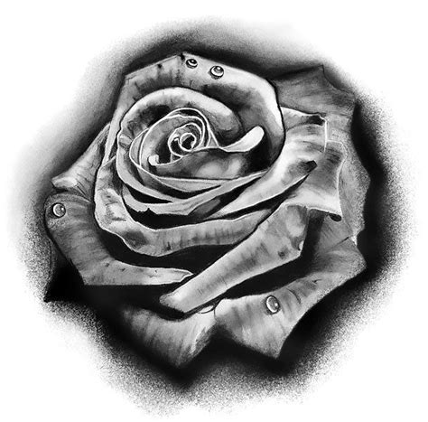 Gothic Rose Tattoo Designs
