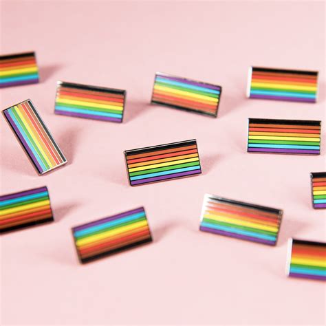 The Rainbow Flag Enamel Pin