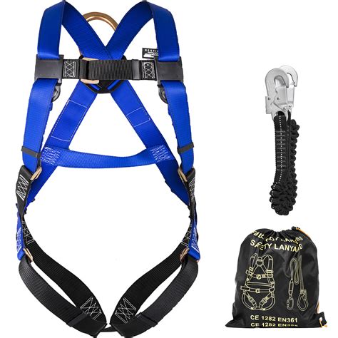 Fall Protection Construction Harness And Shock Absorbing Roofing