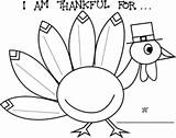 Thankful Turkey Thanksgiving Printable Am Worksheets Coloring Template Pages Preschool Write Projects Kindergarten Activity Activities Crafts Year Board Thankfulness Old sketch template