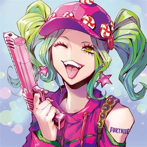 Skin De Fortnite Tsuki Tscr I41a On Twitter Fortnite Anime Art Girl