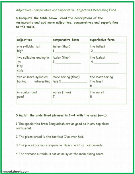 Comparative And Superlative Anchor Chart Siswapelajar Com