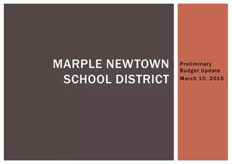 Ppt Marple Newtown School District Powerpoint Presentation Free