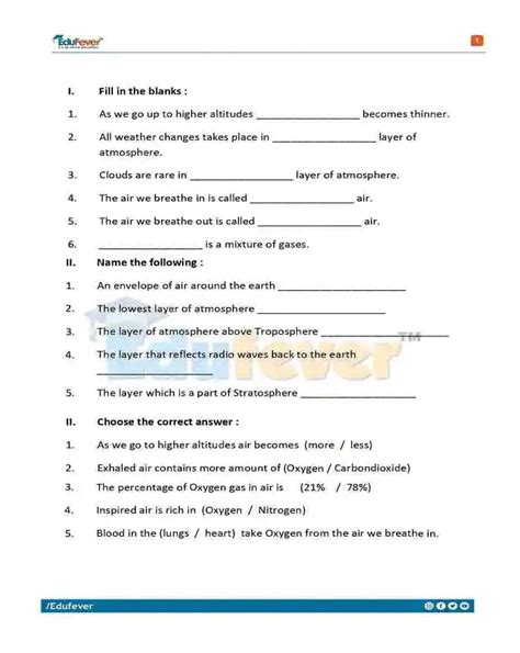 Science Worksheets For Grade 5 Light And Shadow Db Ex