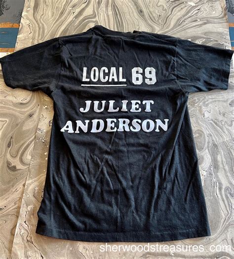 Rare Aunt Peg Porn Star Vintage Fan Club T Shirt Juliet Anderson Local 69 Ebay