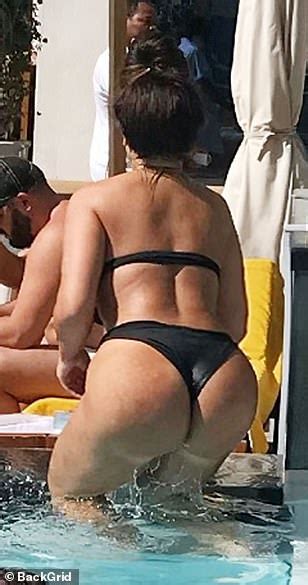 Lauren Goodger PICTURE EXCLUSIVE Star flaunts her peachy derrière in skimpy thong bikini