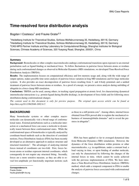 Bmj Case Report Template