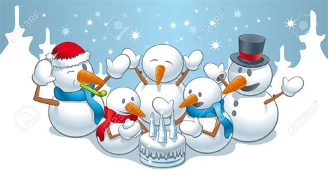 Birthday Snowman Clipart Cute 20 Free Cliparts Download Images On