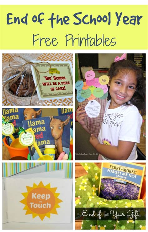 Free Printables For The End Of The School Year Fantastic Fun And Learning