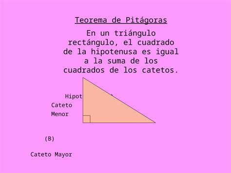 Pptx Teorema De Pitágoras Demostración Dokumentips