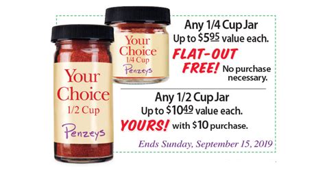 Save with 21 latest and best penzeys spices coupon and promo code april 2021. FREE Penzeys 1/4 Cup Jar of Seasoning - Julie's Freebies