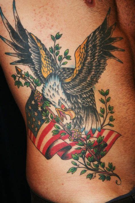 42 Tattoos Traditional Eagle And Flag Ideas Tattoos Traditional