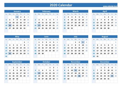 2021 Government Calendar Printable Free Letter Templates