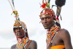 Incredible Photos Of Kenyas Elaborately Dressed Tribes Daily Mail Online