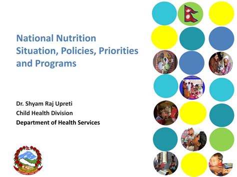 Ppt National Nutrition Situation Policies Priorities And Programs