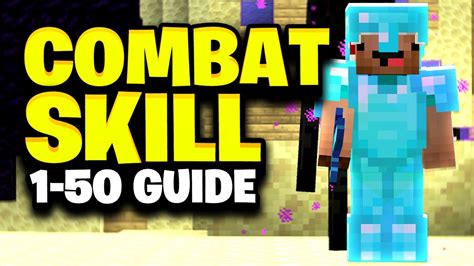 Fastest Way To Level Up Combat Skill In Hypixel Skyblock Youtube