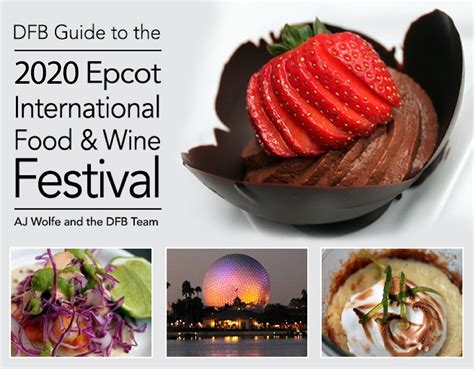 The epcot international food and wine festival typically takes place during the fall months, but for 2020 disney is debuting the popular event early! Pre-order DFB Guide to the 2020 Epcot Food and Wine ...