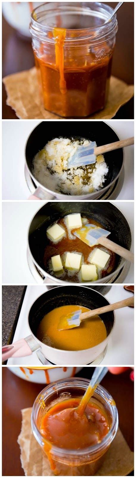 Homemade Salted Caramel Recipe Food