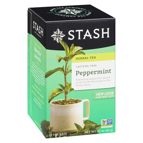 Stash Peppermint Herbal Tea 20s London Drugs