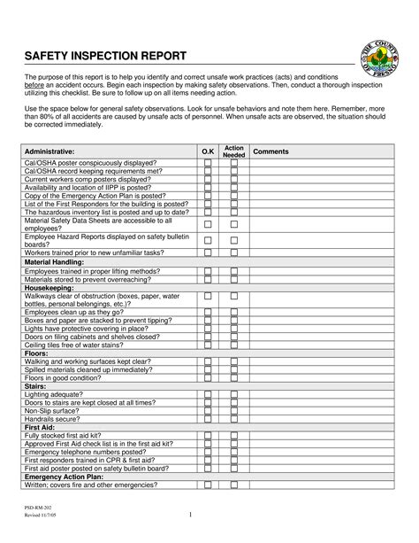 Safety Analysis Report Template Templates Example Templates Example