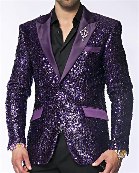 Fashion Blazer And Sport Coat Stella Purple Mens Fashion Blazer Mens