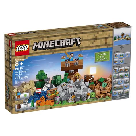 Lego Minecraft Crafting Box 20 21135 Lego