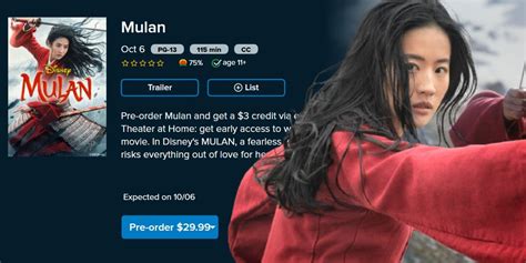 Mulan streaming scopri dove vedere film hd 4k sottotitoli ita e eng. Streaming Mulan 2020 - 2020!}>~ Mulan Film complet VF ...