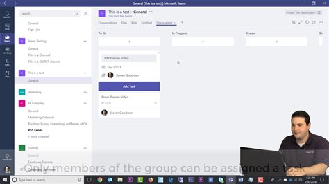 To create your new team, give it a name, add a description and set the privacy settings. Microsoft Office Planner | Explaining Microsoft Teams ...