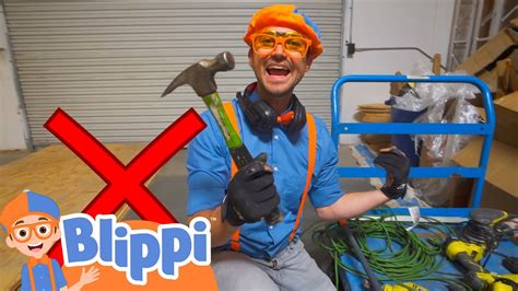 Blippi Learns How To Use Tools Fun And Educational Videos For Kids