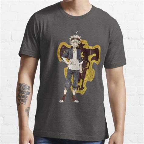 Asta Black Clover T Shirt For Sale By Tokumeino Redbubble Black