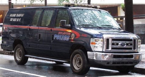 Atlanta Ga Police Patrol Prisoner Transport 30295 Ford E 350 Ext