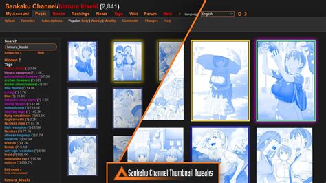 Sankaku Channel Thumbnail Tweaks Userstyles World