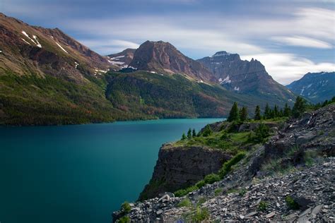 Saint Mary Lake Glacier National Park Montana This Is A Flickr